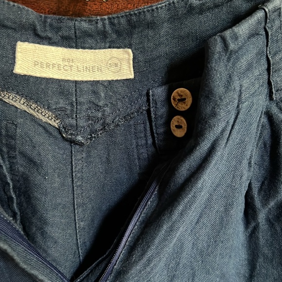 Not Perfect Linen Damme Pants - Picture 5 of 8